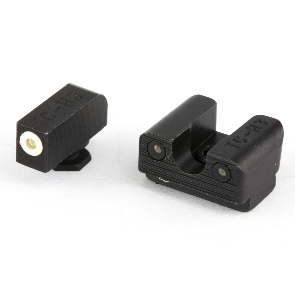 TRUGLO TRITIUM PRO FOR GLOCK 42/43 WHITE SET