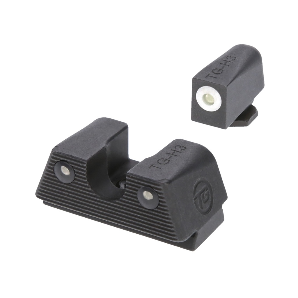 TRUGLO TRITIUM X FOR GLOCK WHITE SET