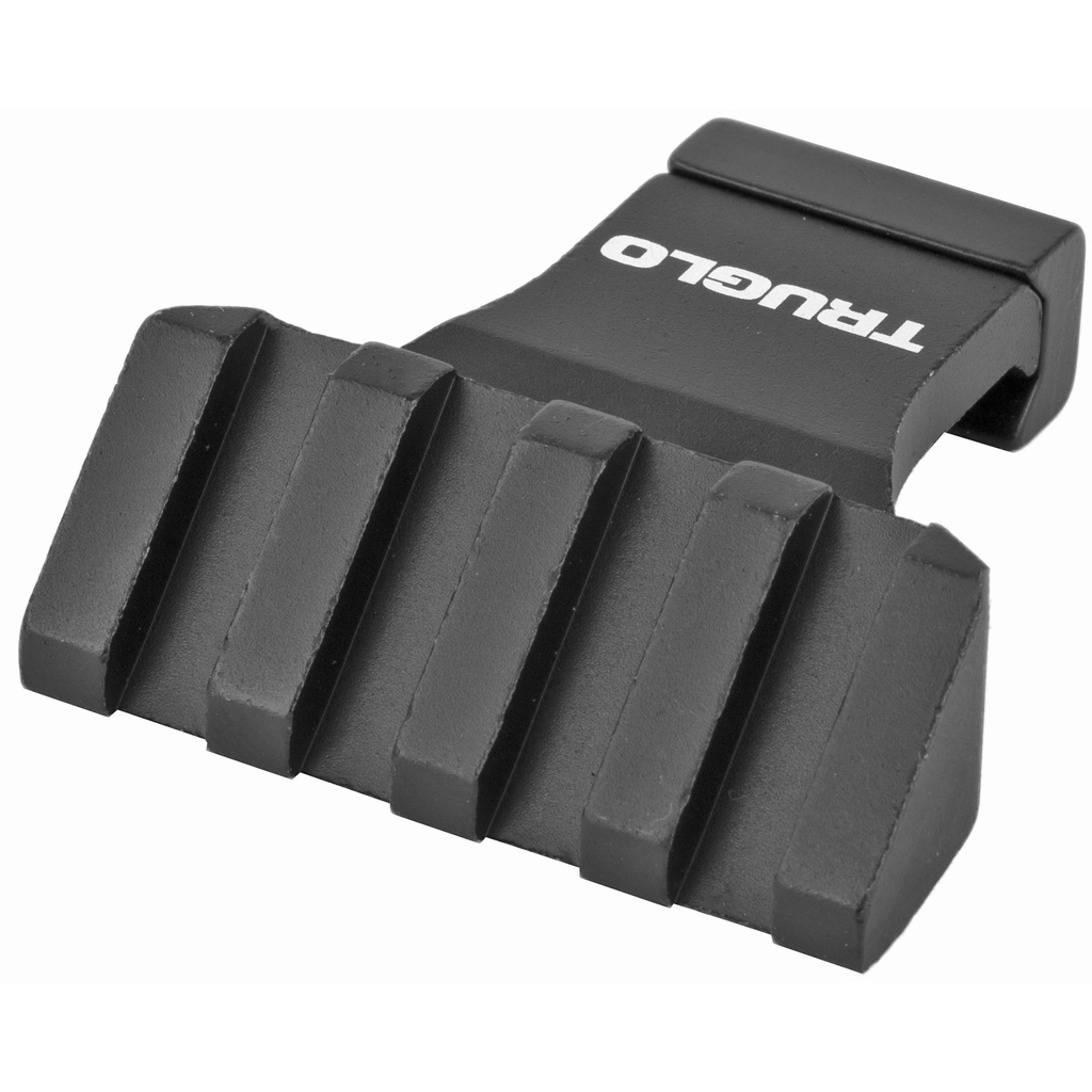 TRUGLO PICATINNY RISER MOUNT 45DEG BLACK