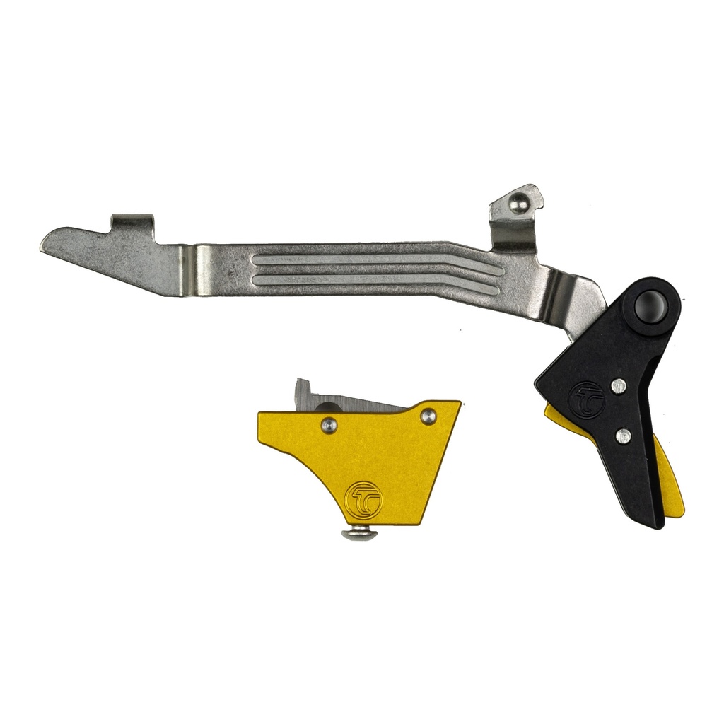 TIMNEY ALPHA TRIGGER FOR GLOCK GEN 3-4 GOLD