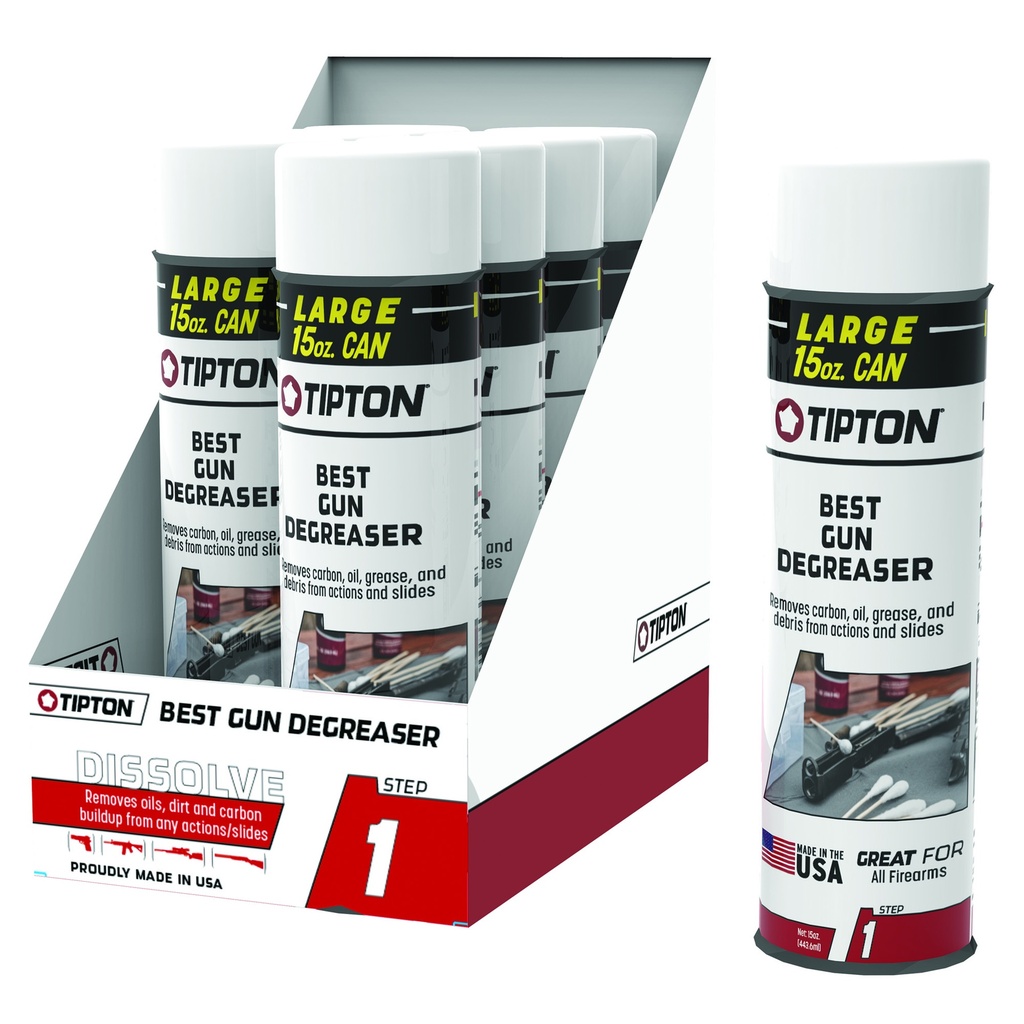 TIPTON BEST GUN DEGREASER 15OZ