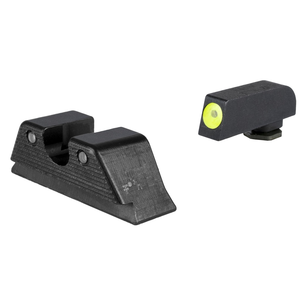 TRIJICON HD NIGHT SIGHTS FITS GLOCK LG FRM YELLOW