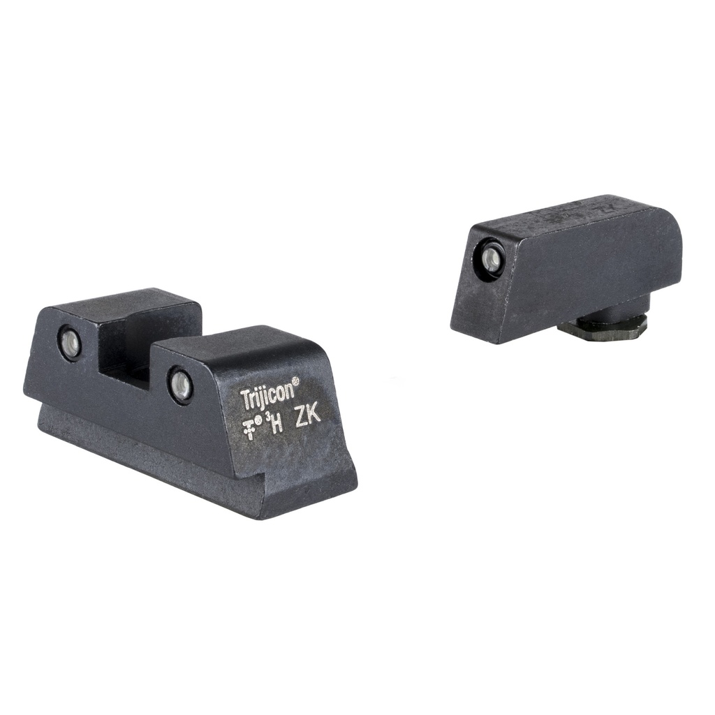 Trijicon TRIJ OPTIC HT NIGHT SIGHTS FOR GLOCK 43X BLACK/GREEN