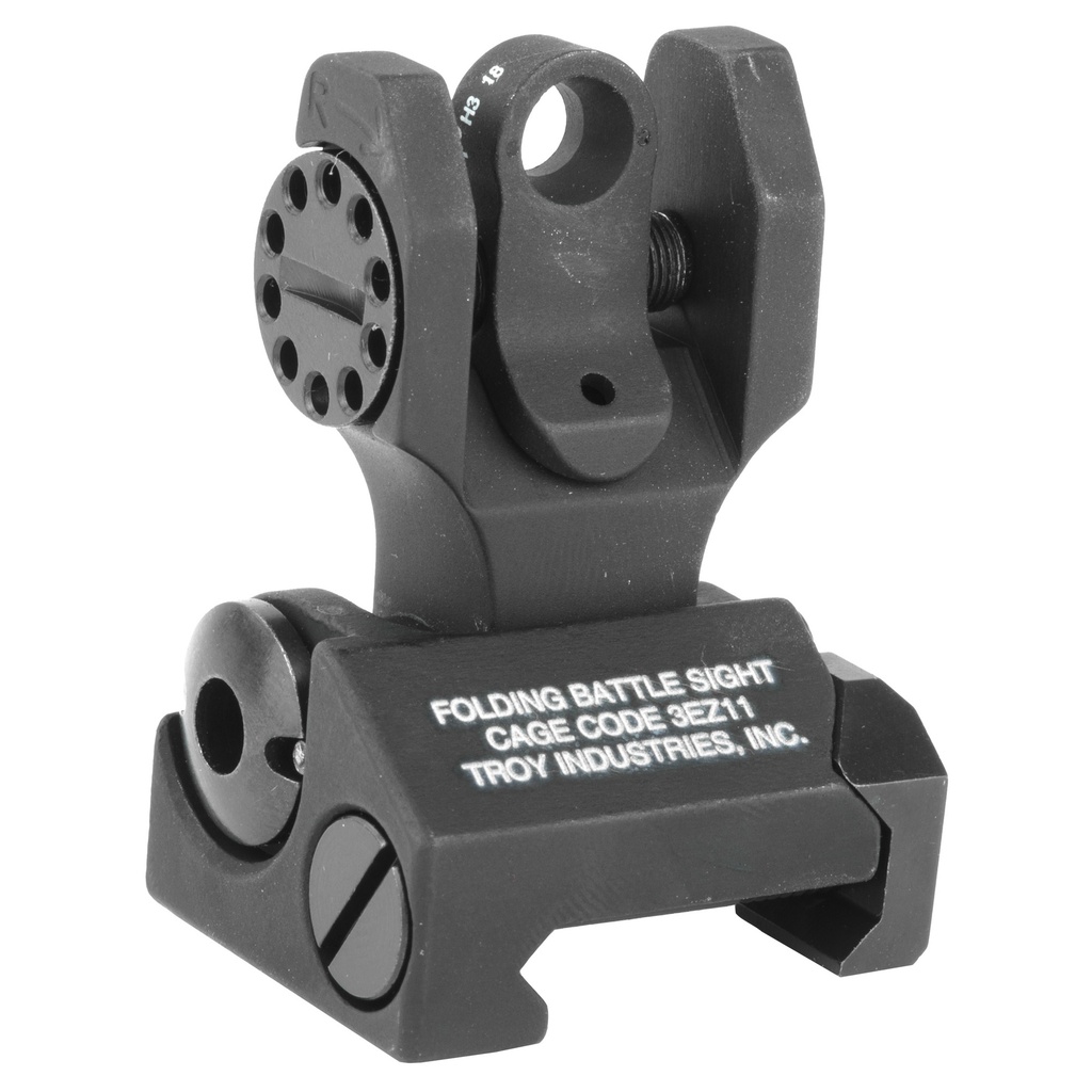 TROY FLDNG REAR TRITIUM SIGHT BLACK
