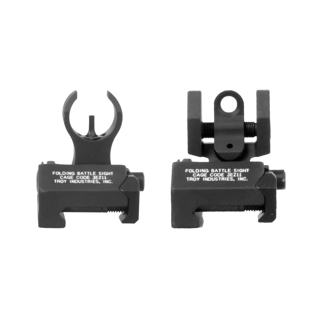 TROY BATTLESIGHT MICRO FRONT/REAR BLACK