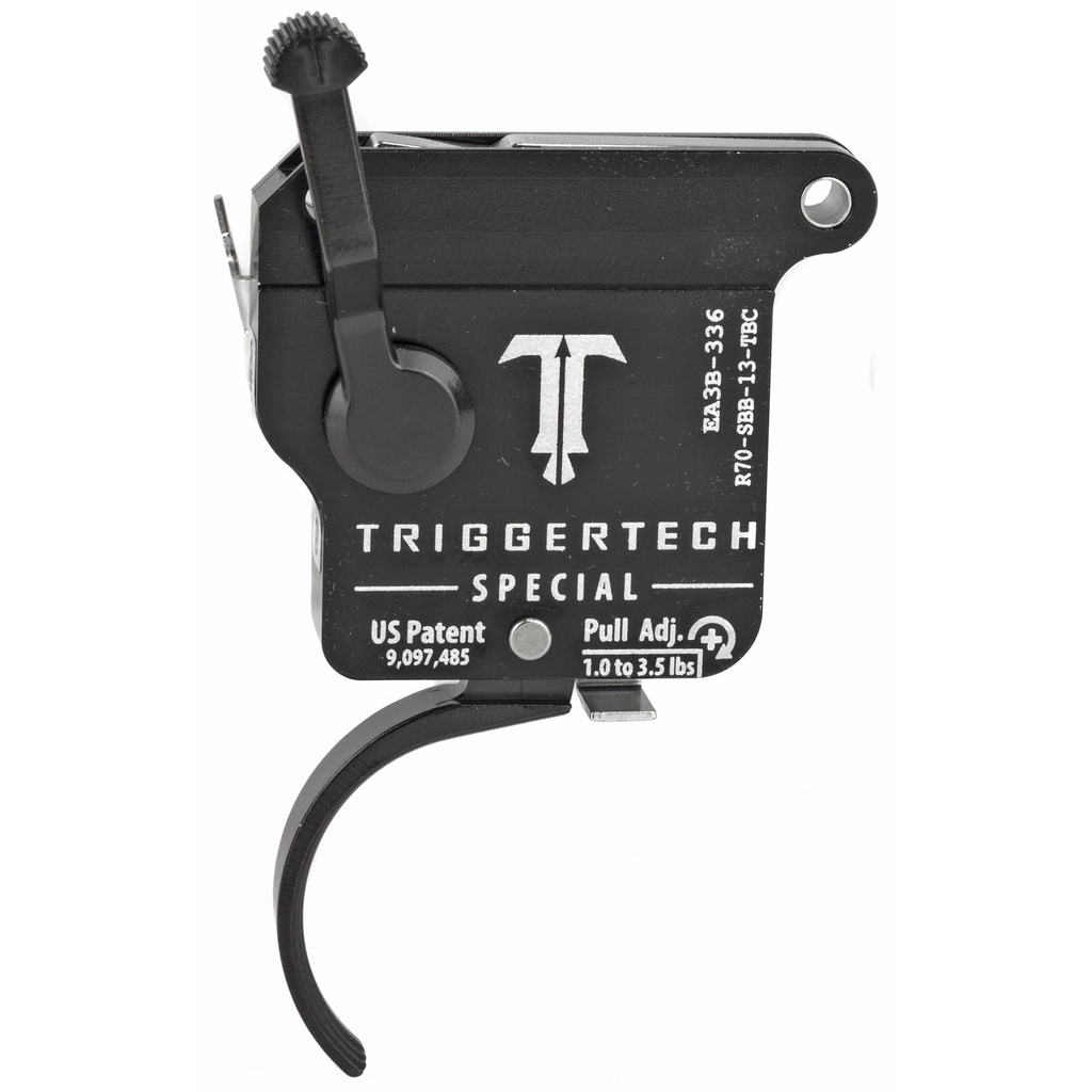TriggerTech TRIGRTECH R700 BLK SPCL CRVD RH BLT