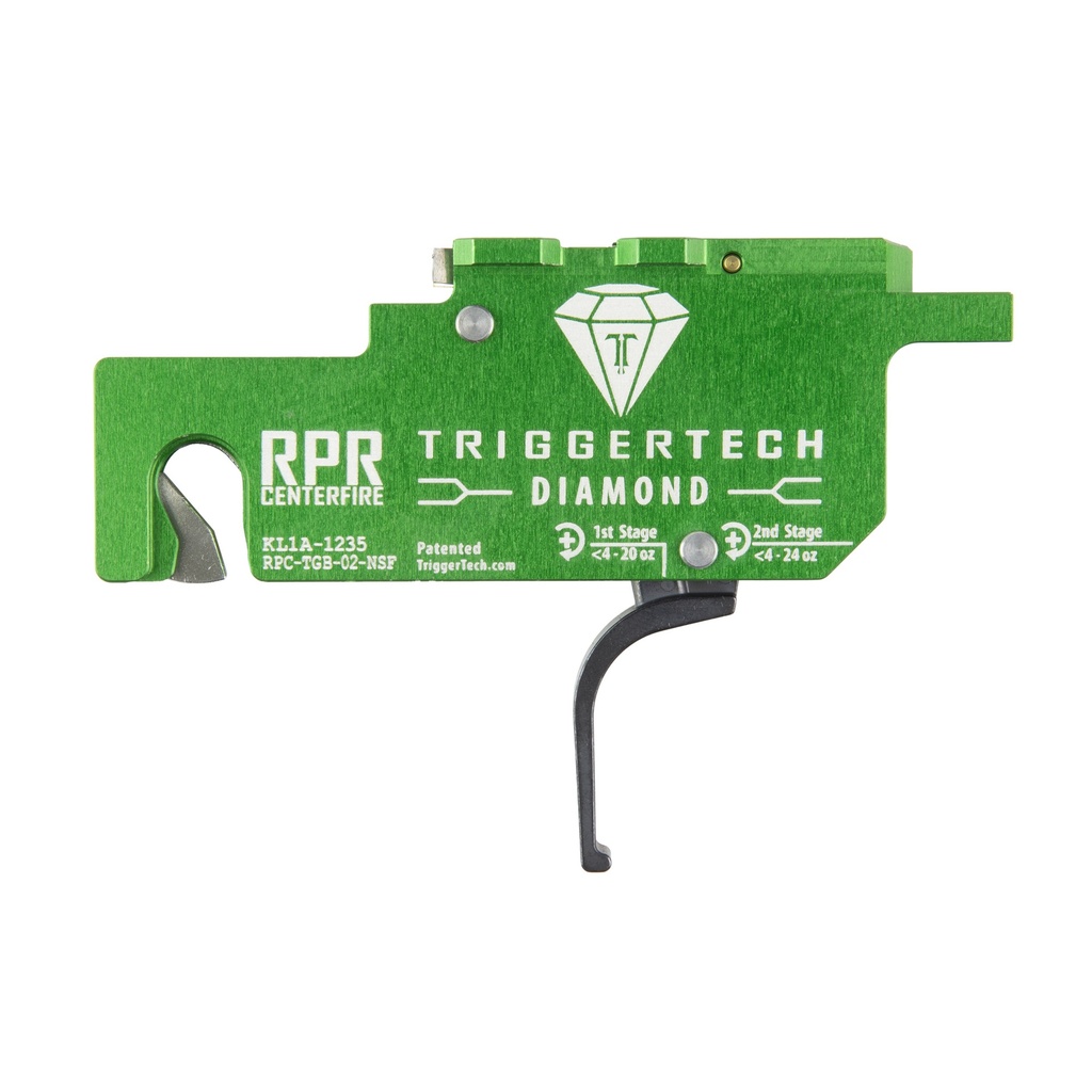 TriggerTech TRIGRTECH RUGER RPR DIAMOND FLAT BLK