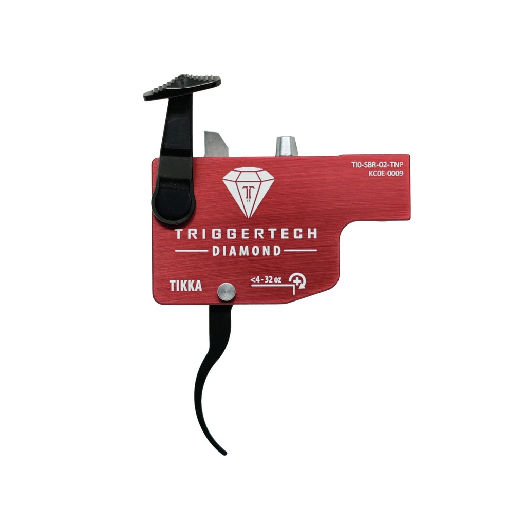 TriggerTech TRIGRTECH TIKKA DIAMOND CRV LH RED