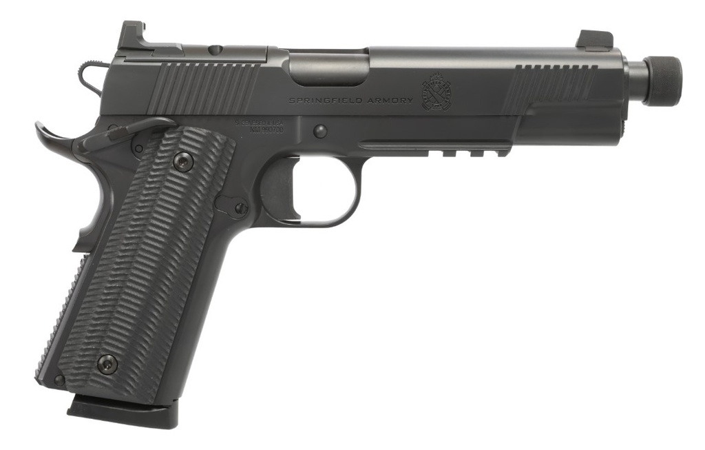 Springfield Armory 1911 OPERATOR 45ACP BLACK THREADED BARREL OR