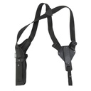 Uncle Mike's U/M VERT SHLDR HLSTR SZ 5 BLK RH