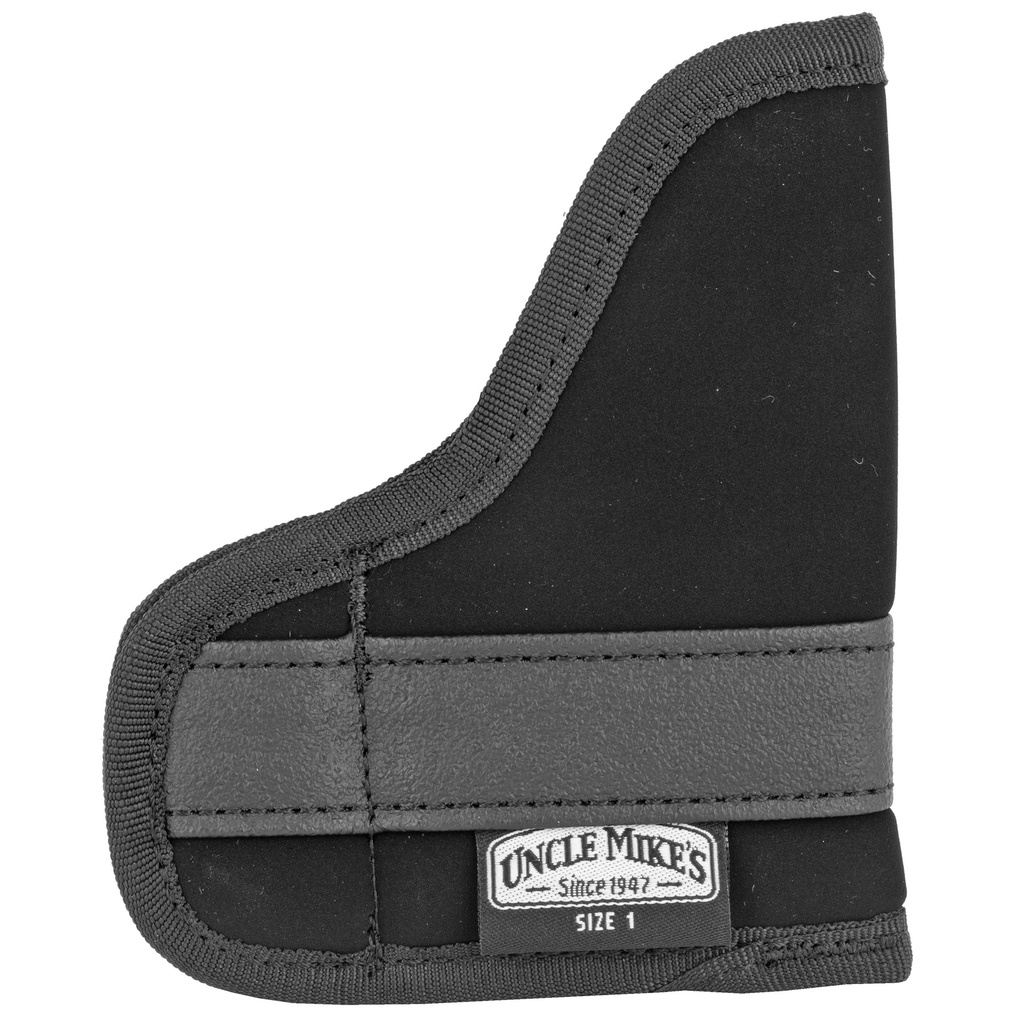Uncle Mike's U/M INSIDE POCKET HLSTR SZ 1 BLK AMB
