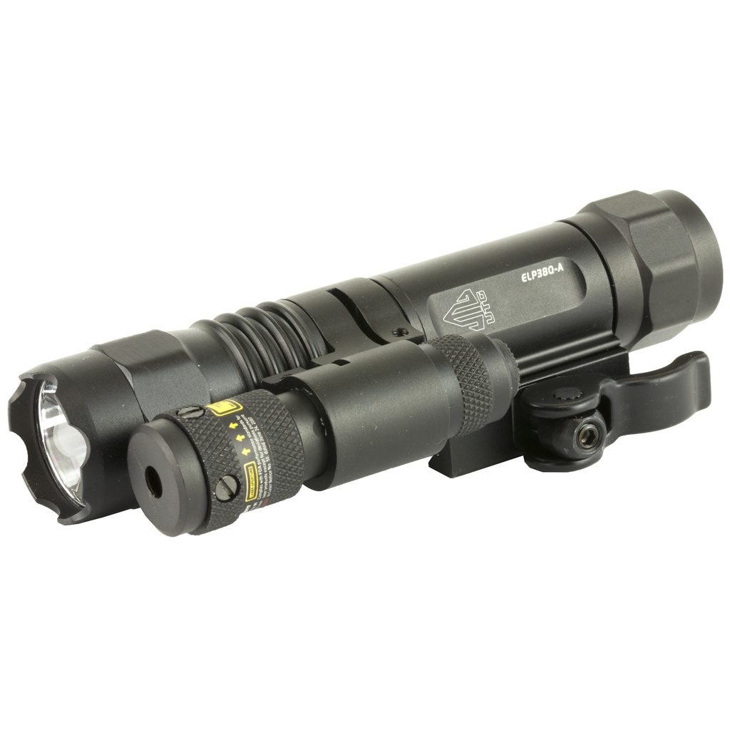 Leapers, Inc. - UTG UTG LED FLSHLGHT W/ADJST RED LASR QD