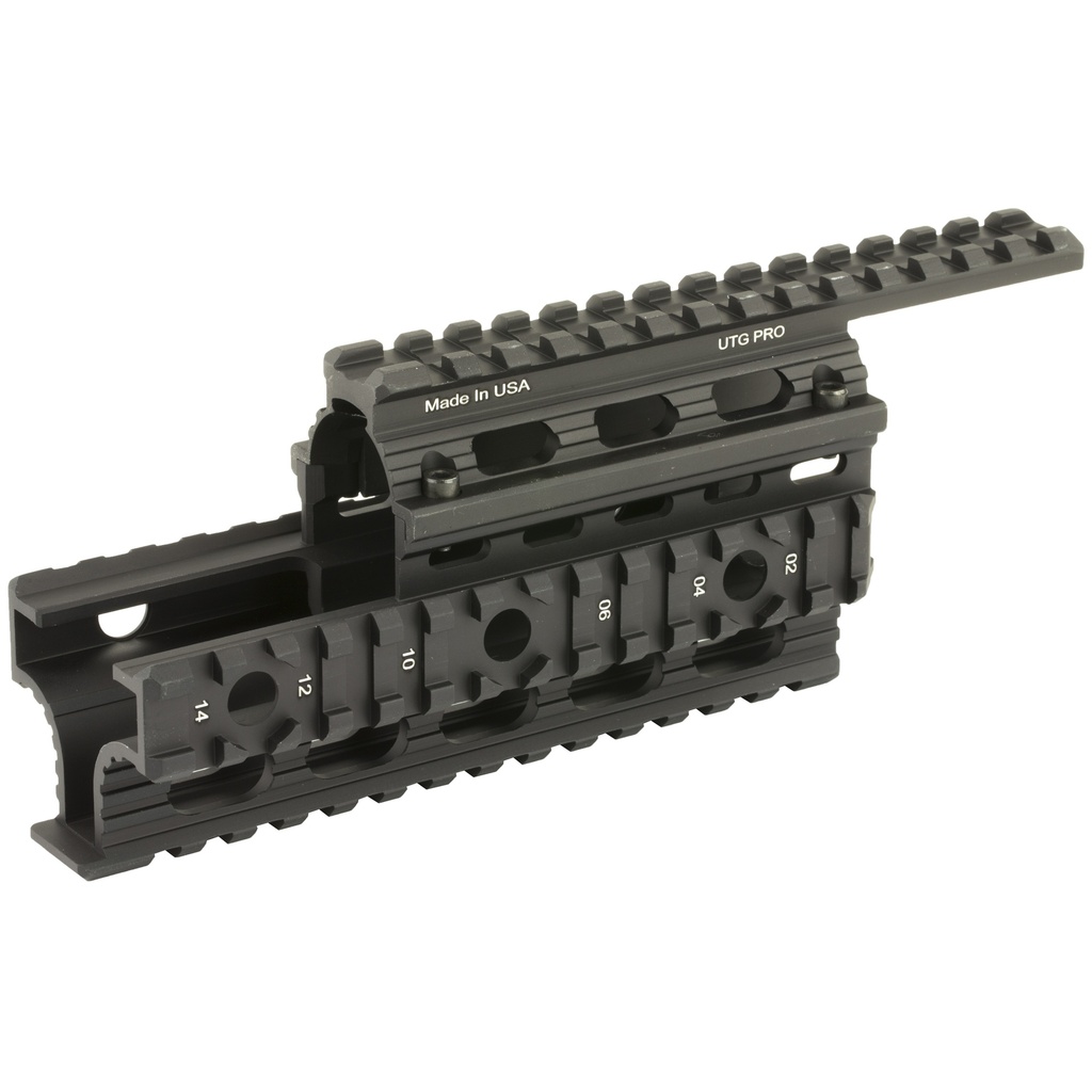 Leapers, Inc. - UTG UTG PRO AK-47 TACTICAL QUAD RAIL BLACK