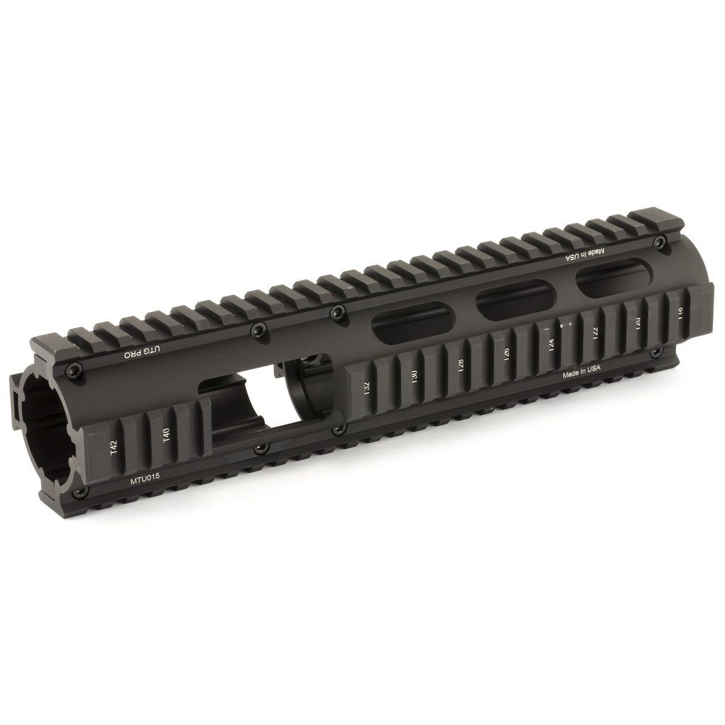 Leapers, Inc. - UTG UTG PRO 4/15 CARB QUAD RAIL W/EXT BLACK