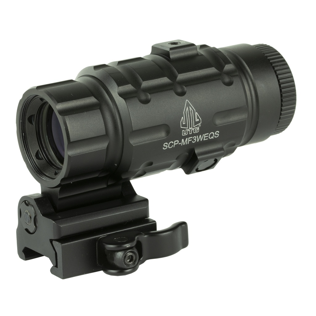 Leapers, Inc. - UTG UTG 3X MAGNIFIER W/FTS QD MOUNT