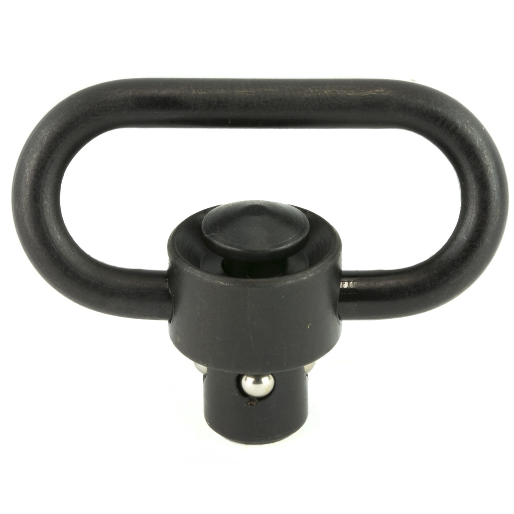 Leapers, Inc. - UTG UTG BUTTON QD SLING SWIVEL 1.38" BLACK