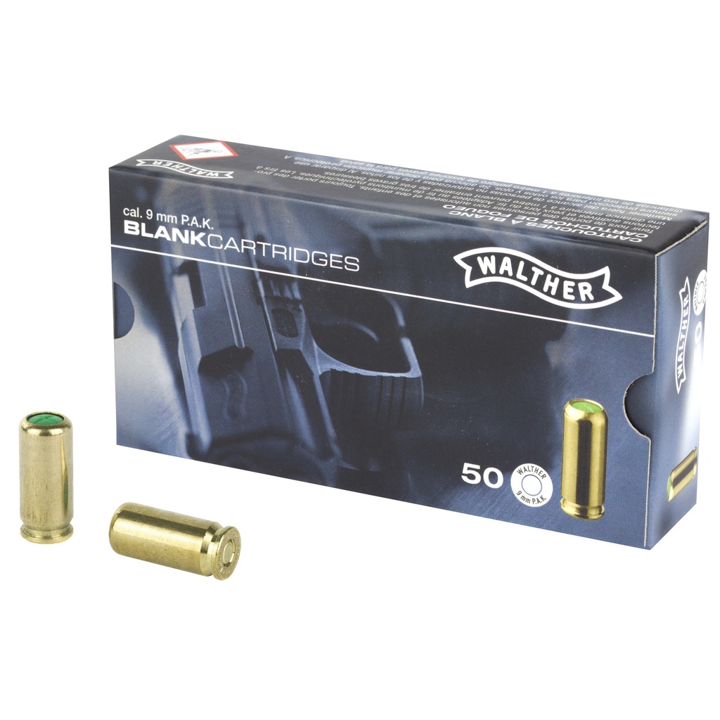 Umarex UMX WALTHER 9MM PAK BLANKS 50/BX