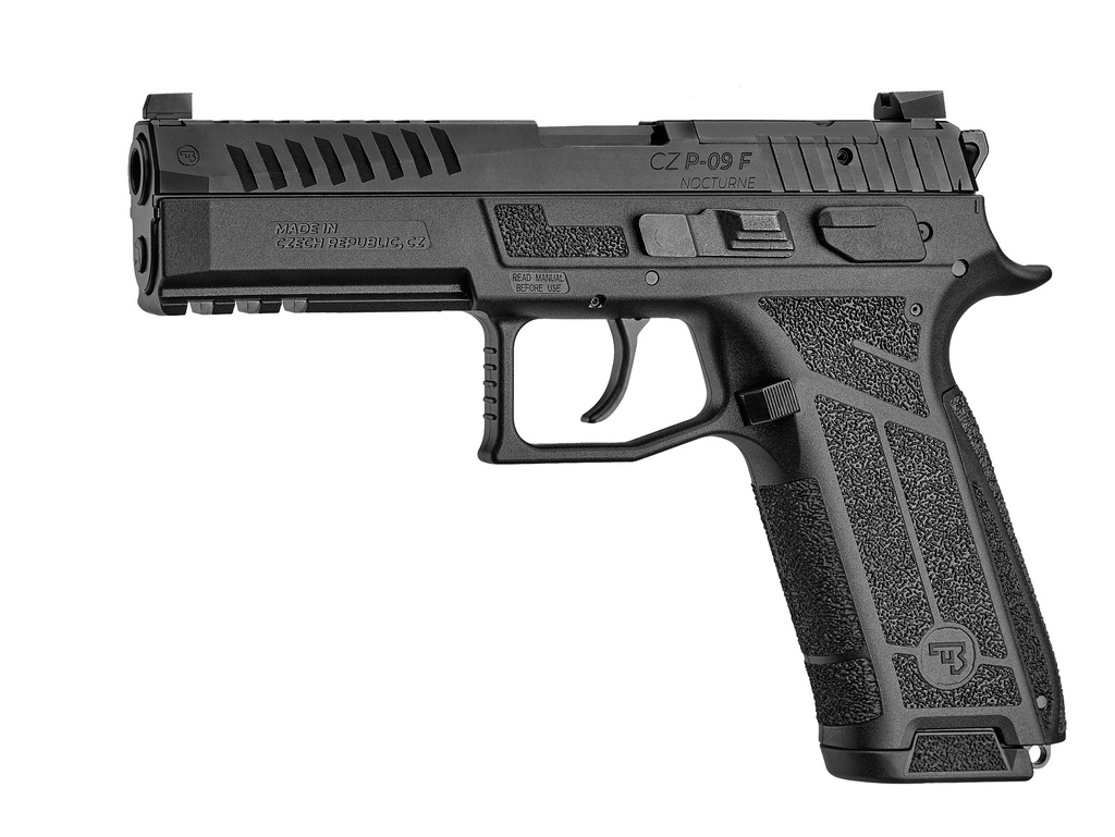 CZ P-09 F 9MM BLACK 10+1 4.5" OR FS