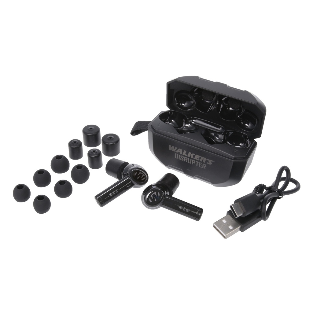 Walker's WALKERS DISRUPTER N/C EARBUDS BLK