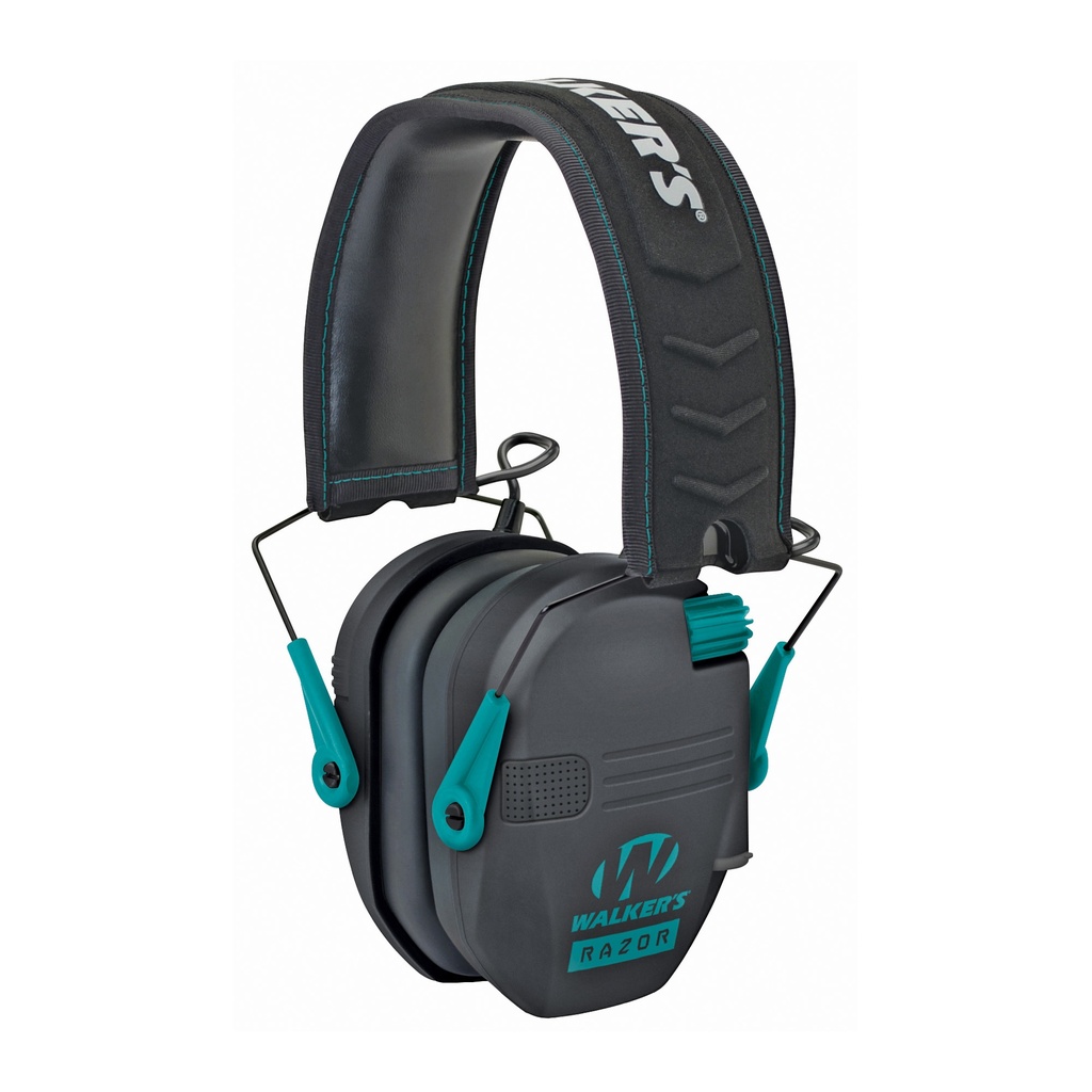 WALKER'S RAZOR SLM ELEC MUFF BLACK/TEA