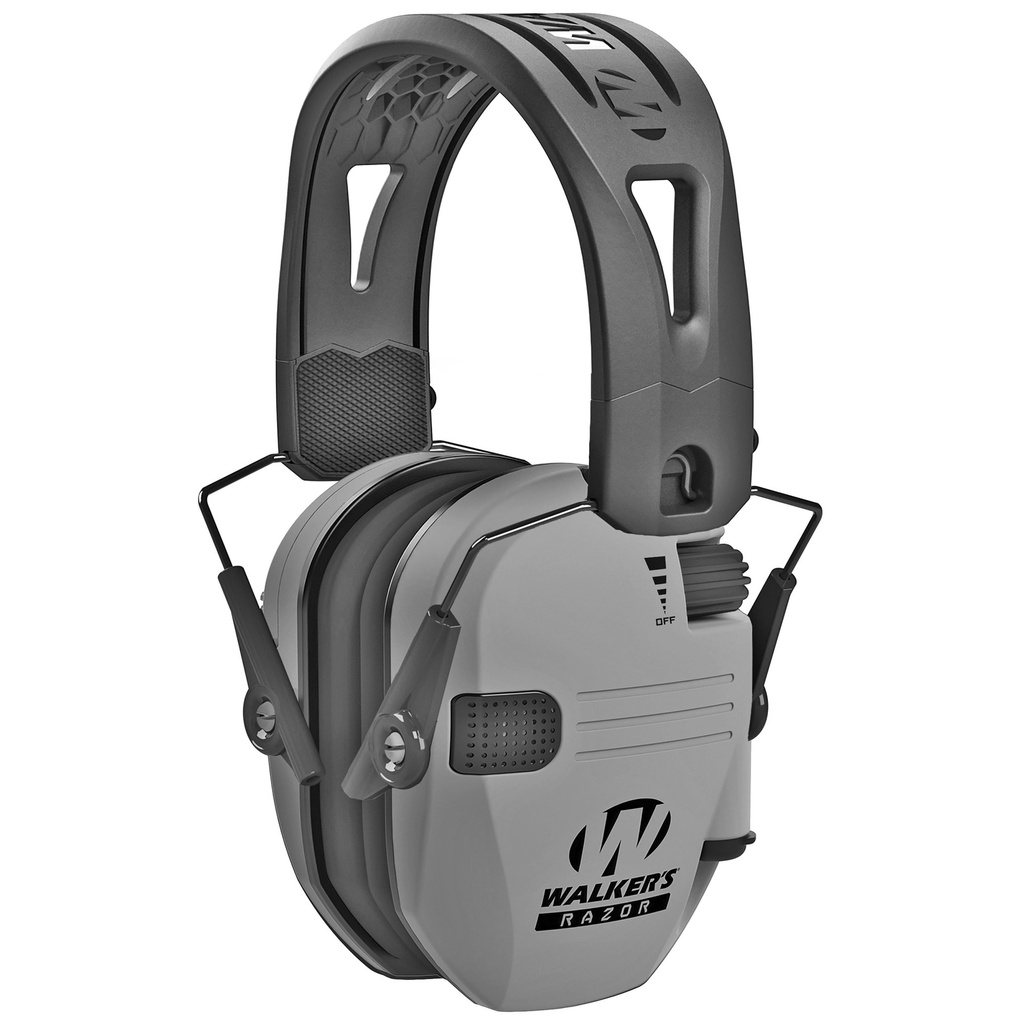 WALKER'S TACTI GRIP RZR BTTLESHP GRAY
