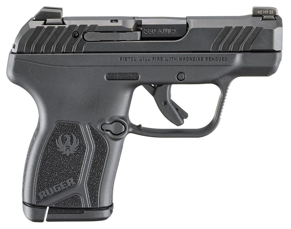 Ruger LCP MAX 380ACP BLACK NIT 10+1
