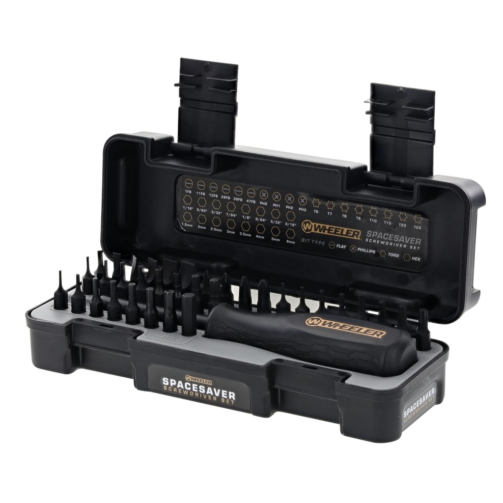 WHEELER 36PC SPACESAVER DRIVER SET