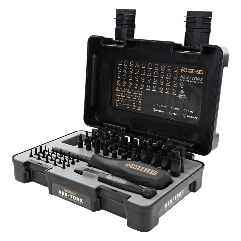 WHEELER 65PC HEX-TORX DRIVER SET