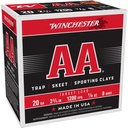 Winchester Ammunition WIN AA 20GA 2.75" #8 25/250