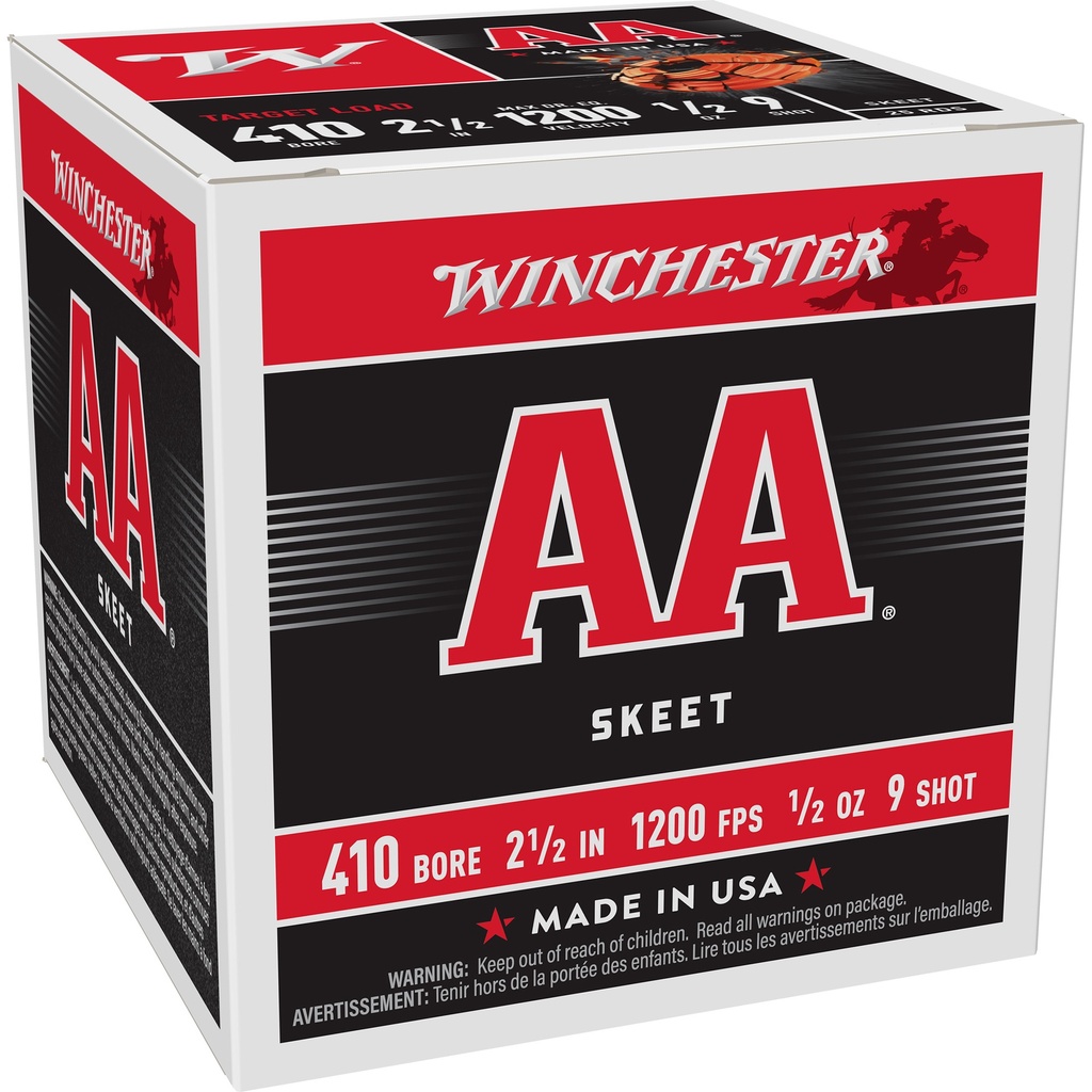 Winchester Ammunition WIN AA 410 2.5" #9 25/250