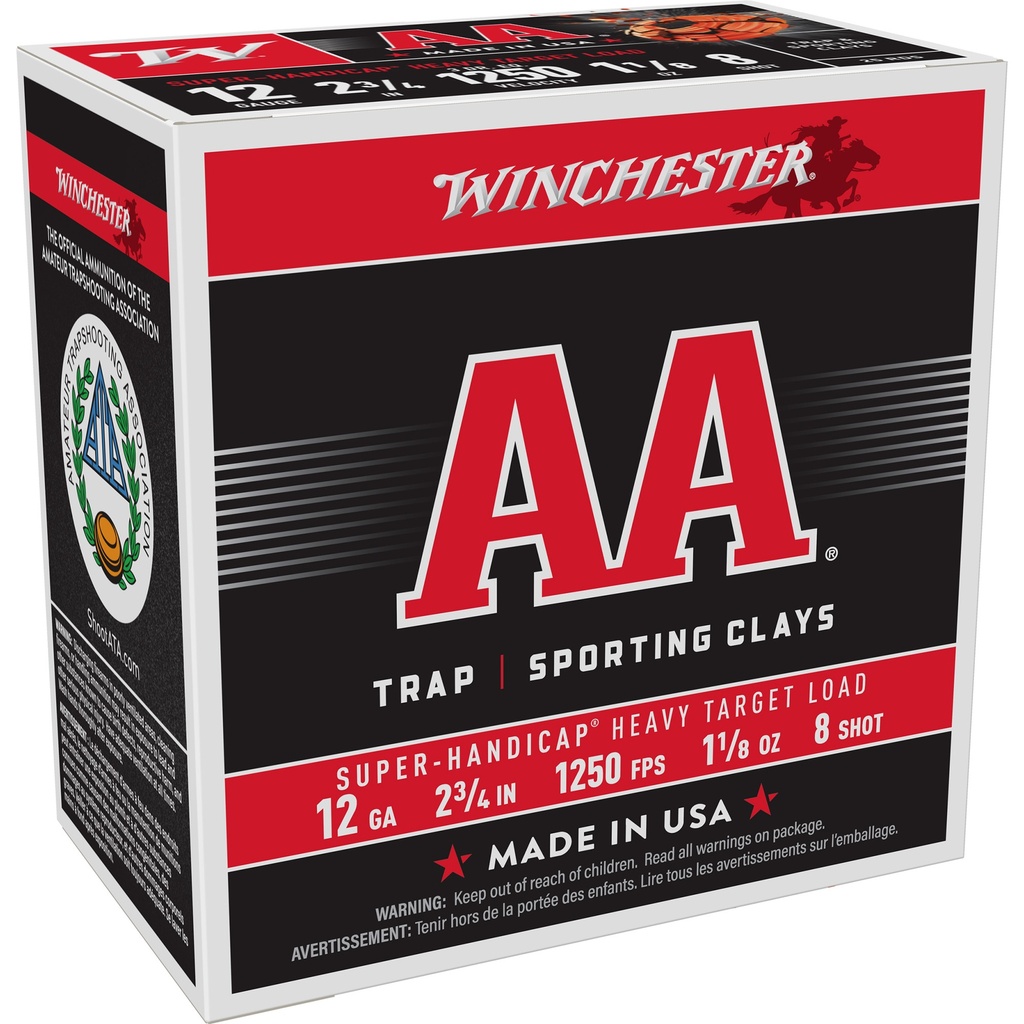 Winchester Ammunition WIN AA SH 12GA 2.75" #8 25/250