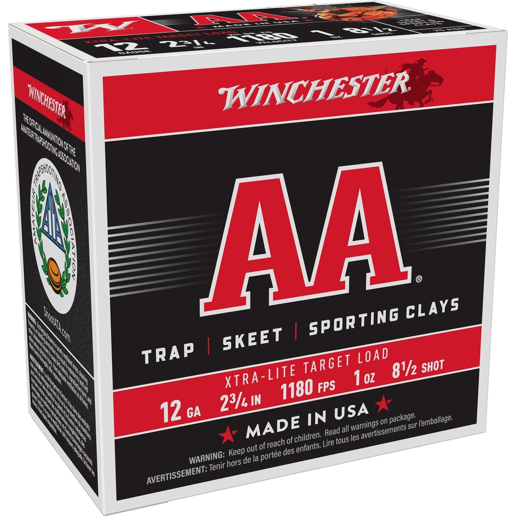 Winchester Ammunition WIN AA EX-LIGHT 12GA 2.75" #8 25/250