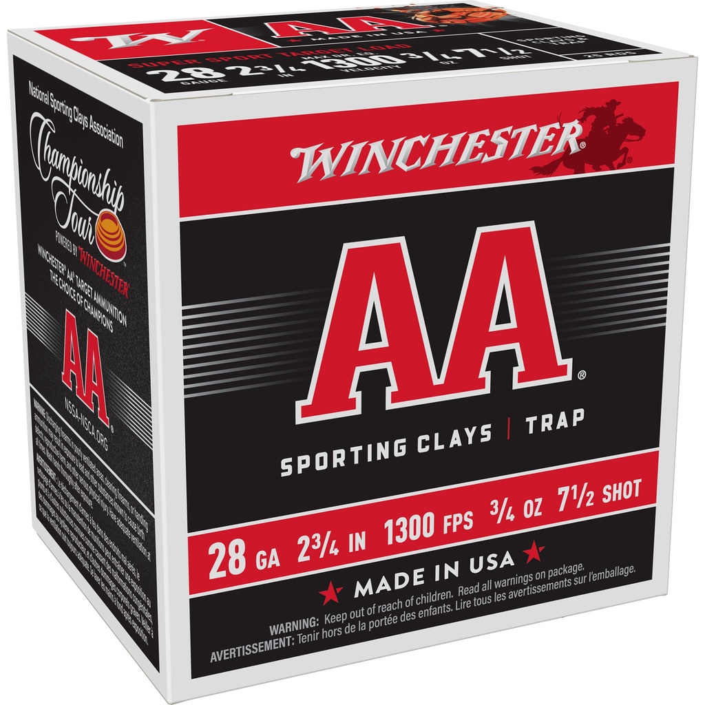 Winchester Ammunition WIN AA SP SPT 28GA 2.75" #7.5 25/250