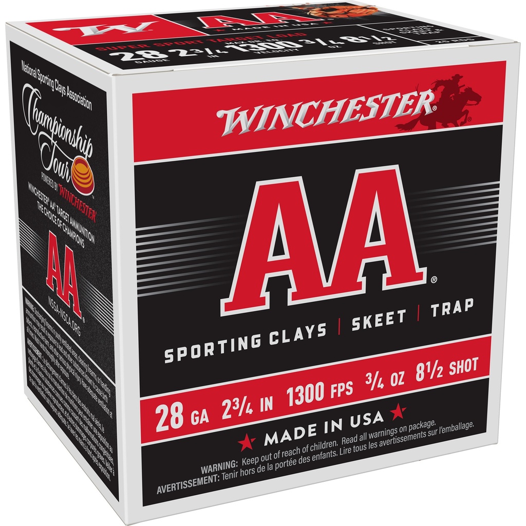 Winchester Ammunition WIN AA SPR SPT 28GA 2-3/4" #8 25/250