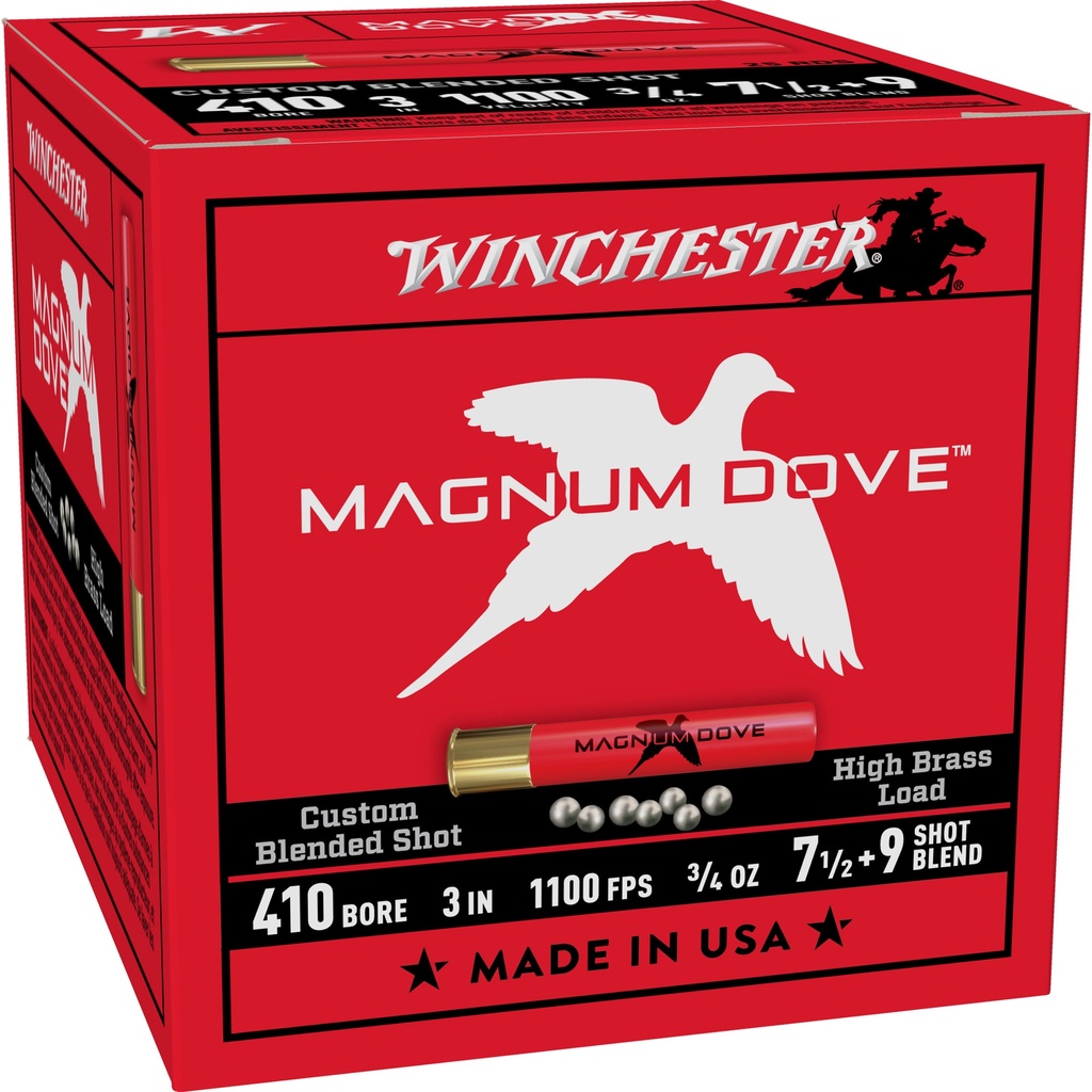 Winchester Ammunition WIN MAG DOV 410GA 3" #7.5/#9 25/250