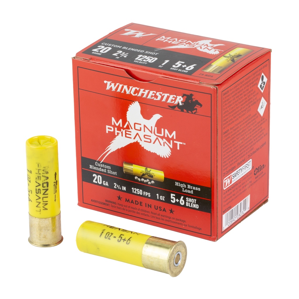 Winchester Ammunition WIN MAG PHST 20GA 2.75" #5/#6 25/250