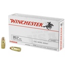 Winchester Ammunition WIN USA 357SIG 125GR FMJ 50/500