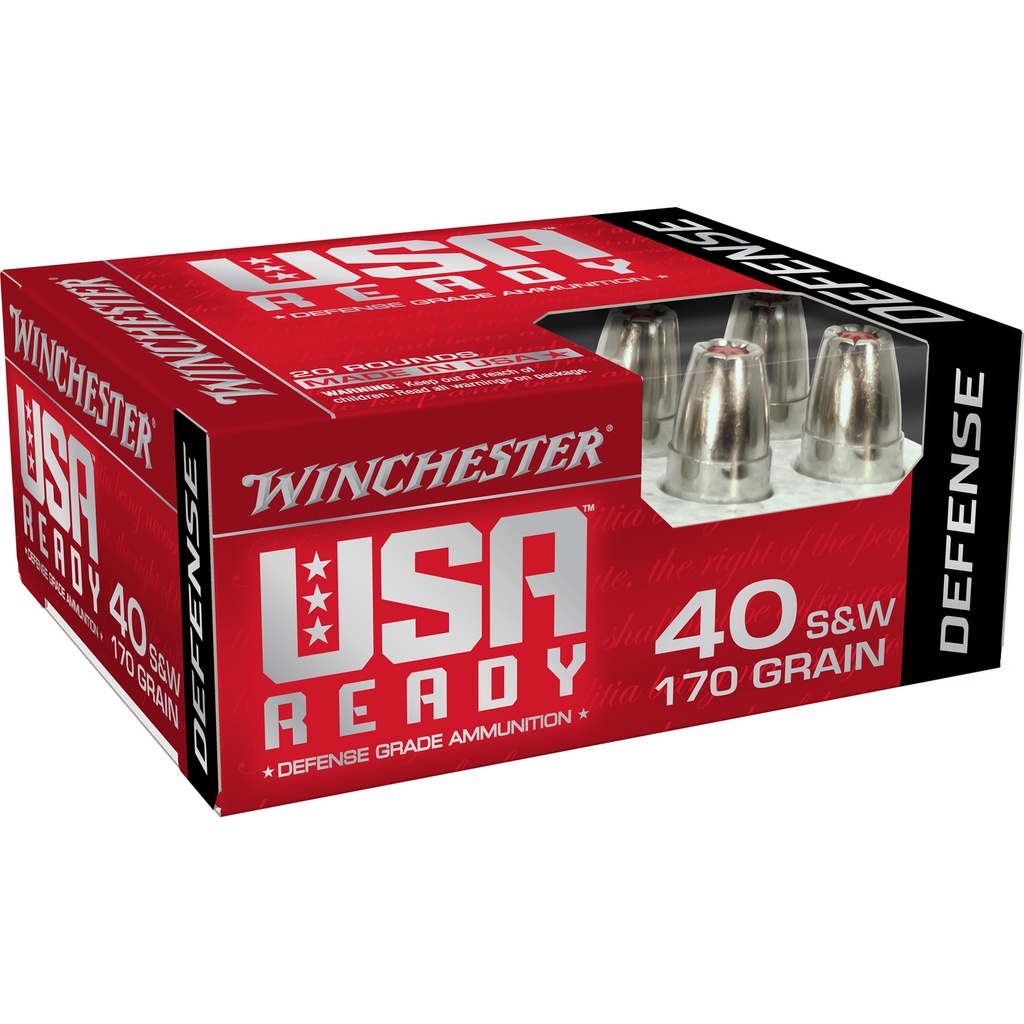 Winchester Ammunition WIN 40S&W 155GR HX HP 20/200