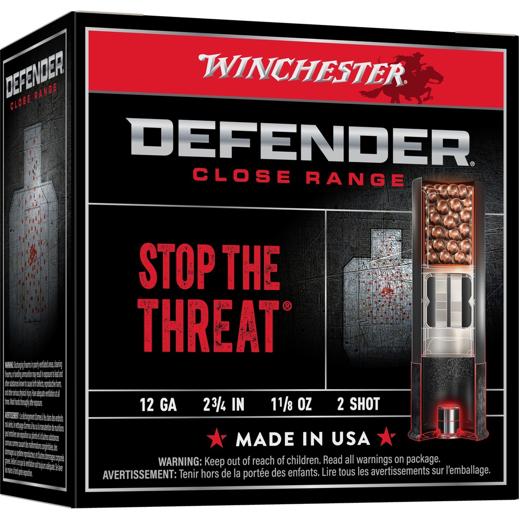 Winchester Ammunition WIN DEFENDER 12GA 2.75" #2 25/250