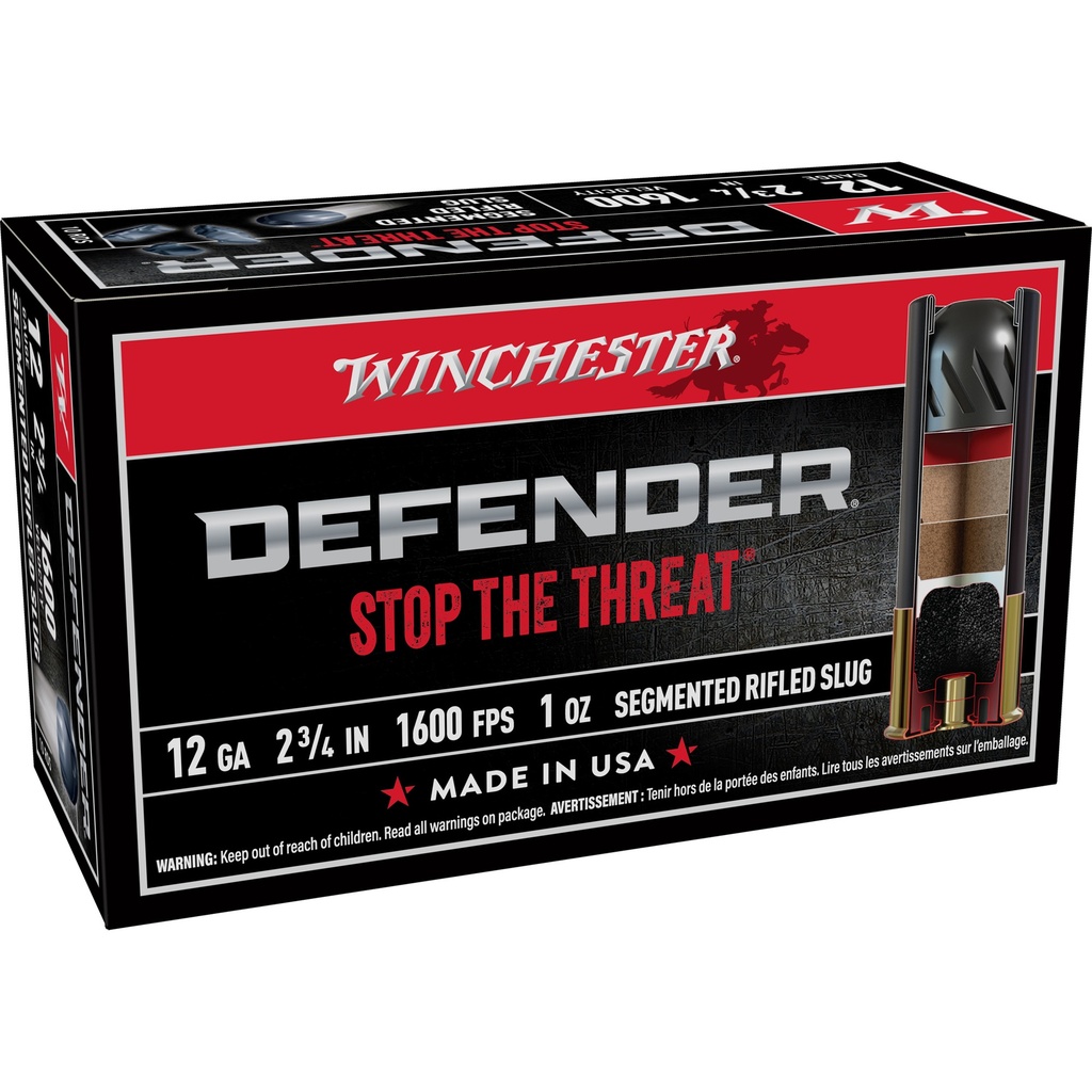 Winchester Ammunition WIN DEFENDER 12GA 2.75" 1OZ 10/100