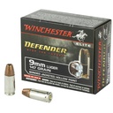 Winchester Ammunition WIN DEFENDER 9MM 147GR JHP 20/200