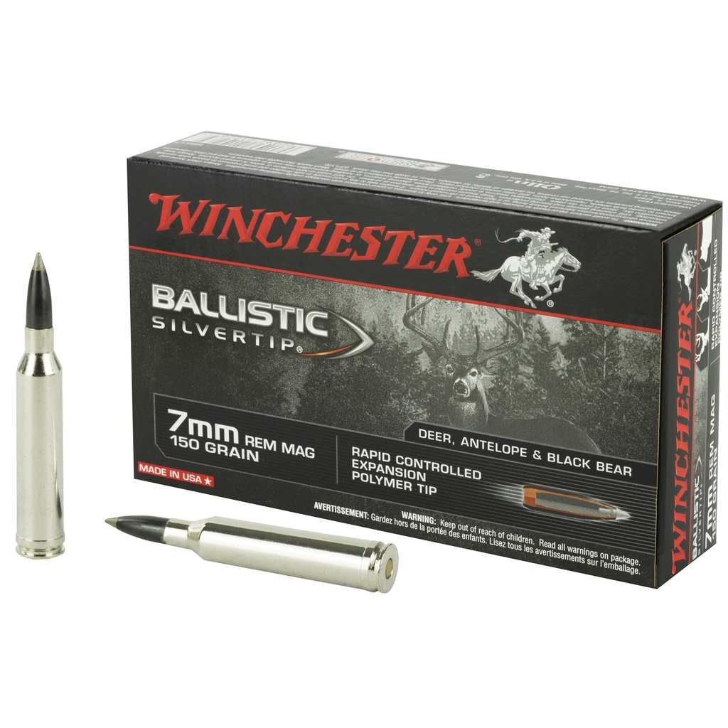 Winchester Ammunition WIN BLSTC TIP 7MM MAG 150GR 20/200