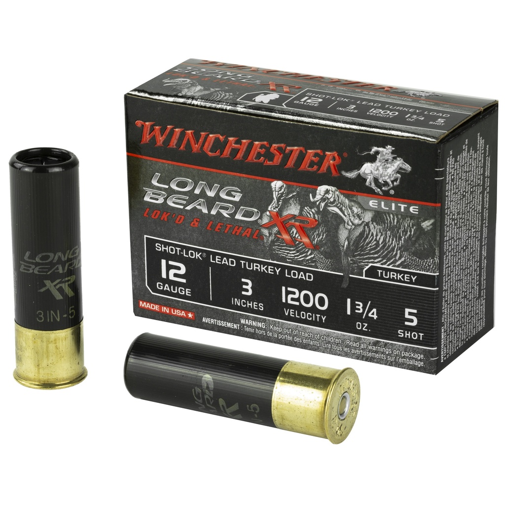 Winchester Ammunition WIN LB XR TRKY 12GA 3" #5 1.75OZ 10/
