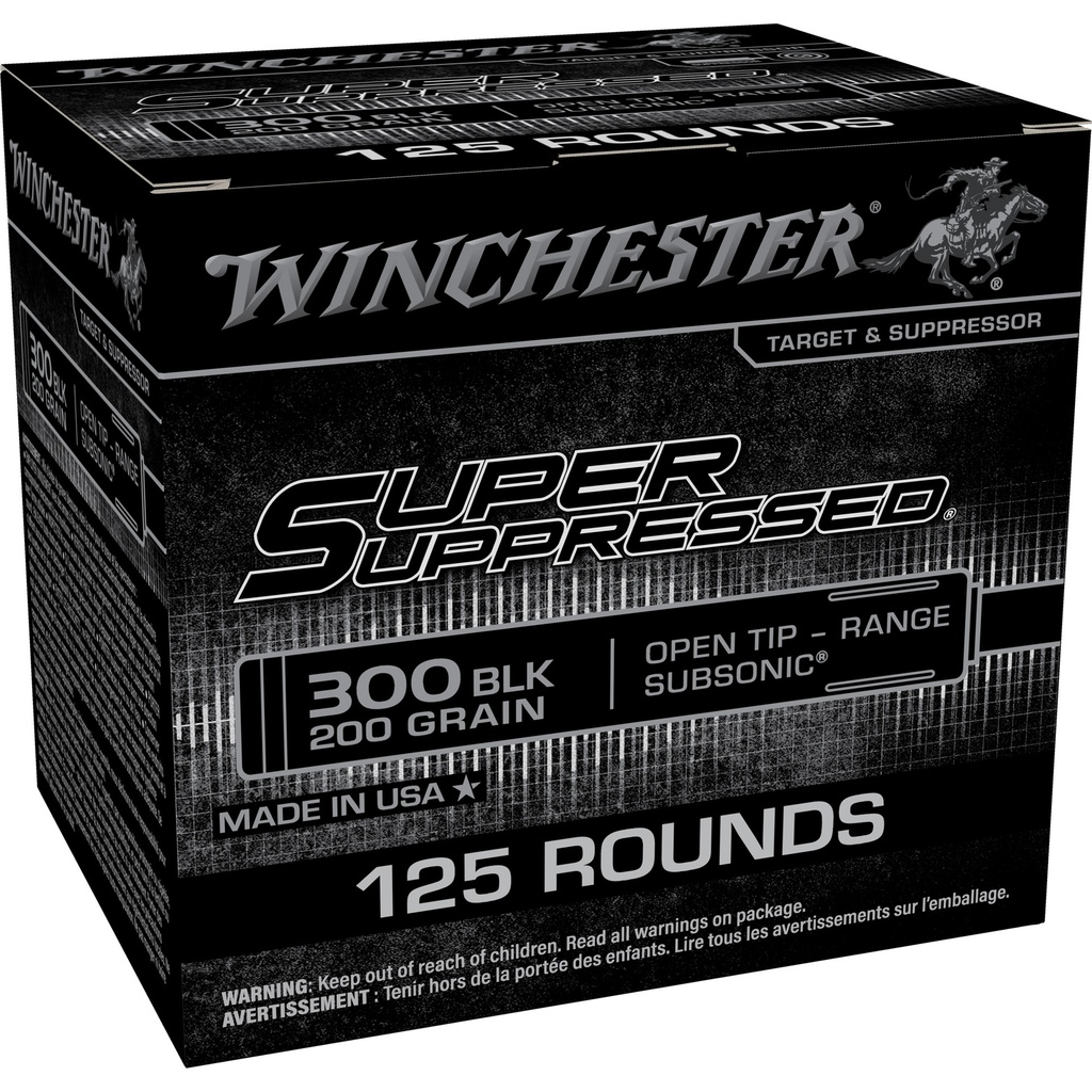 Winchester Ammunition WIN SUPER SUP 300BLK 200GR 125/750