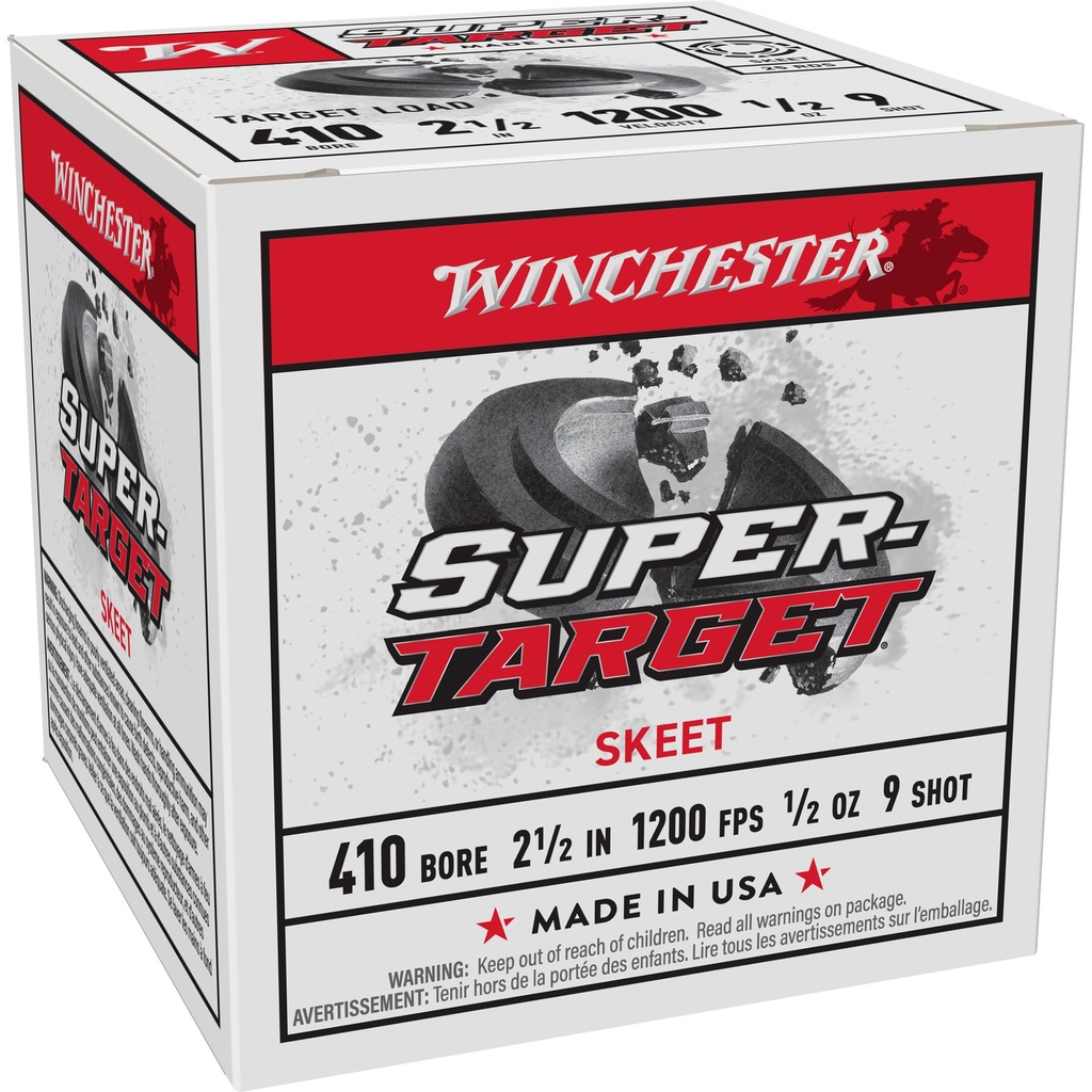 Winchester Ammunition WIN SUPER TRGT 410BOR 2.5" #9 25/250