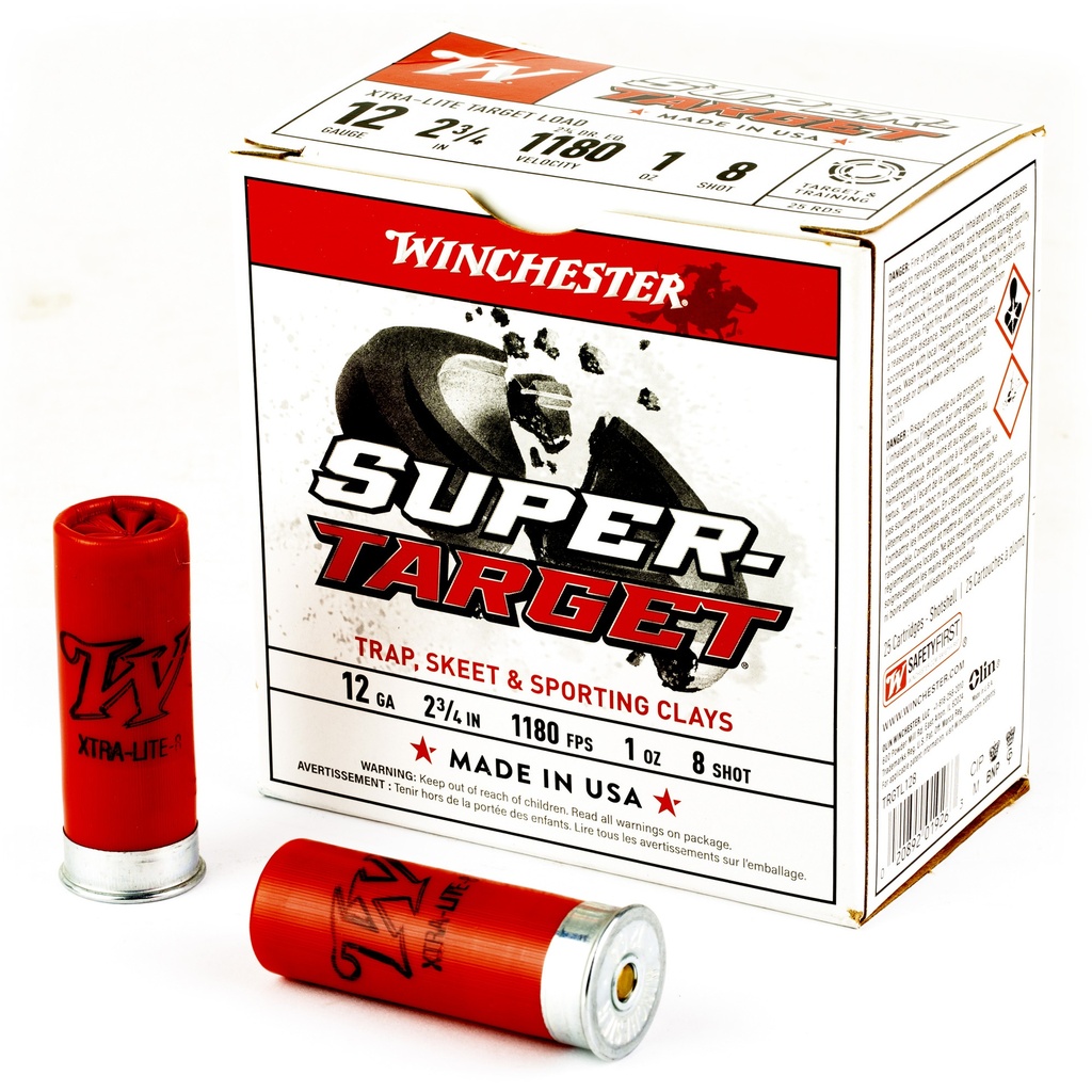 Winchester Ammunition WIN SPR-TRT 12GA 2.75" #8 25/250