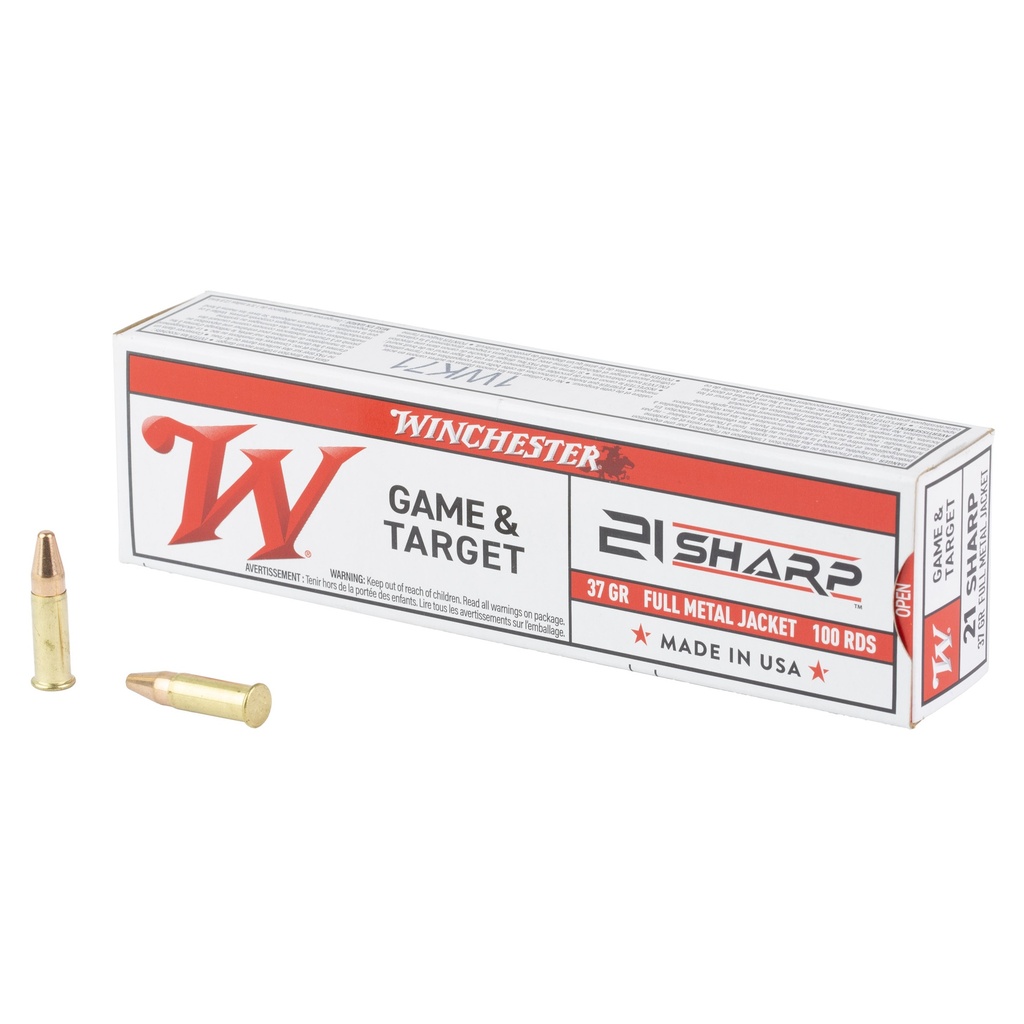 Winchester Ammunition WIN 21 SHARP GAME&TRGT 37GR 100/2000