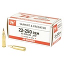 Winchester Ammunition WIN USA 22-250 REM 45GR JHP 40/400