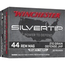 Winchester Ammunition WIN SILVERTIP 44 REM MAG 210 GR JHP