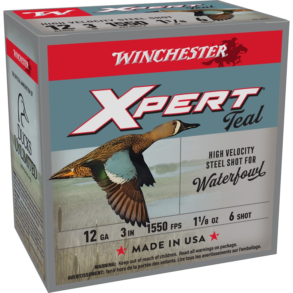 Winchester Ammunition WIN XPERT STEEL 12GA HV 3" #6 25/250